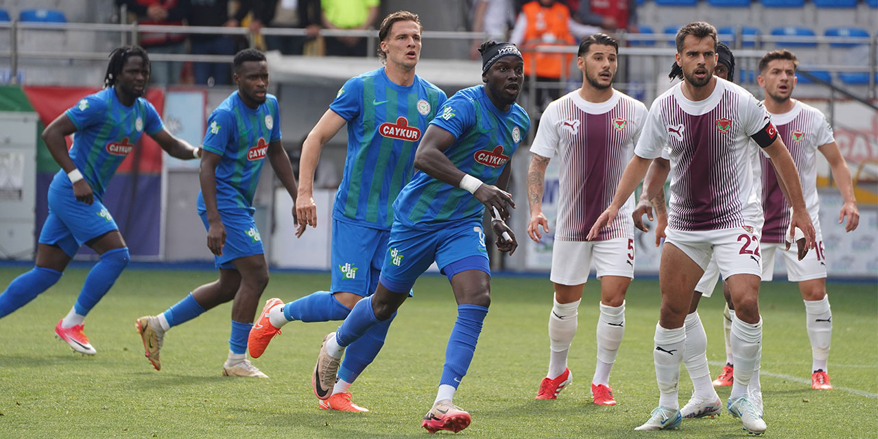 Rize’de Gol Düellosunu Çaykur Rizespor Kazandı: 5-2