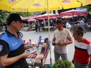 Bartın Polisinden Broşürlü Uyarı