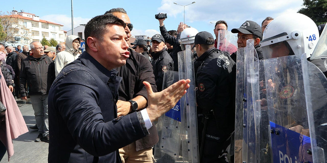 Polise saldırdığı öne sürülen Marmaris Belediye Başkanı Ünlü'ye dava