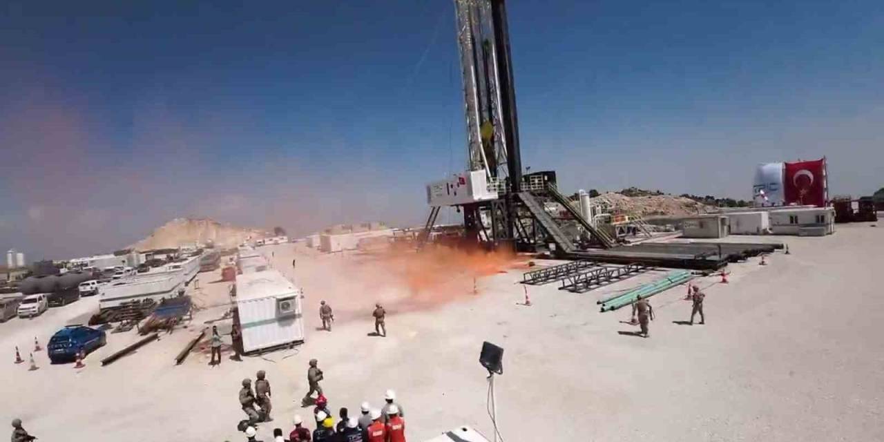 Gabar’da Sondaj Kulesinde Patlama Senaryosu Gerçeğini Aratmadı