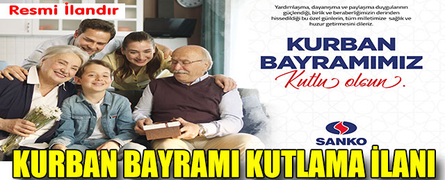 Kurban Bayramı Kutlama Mesajı