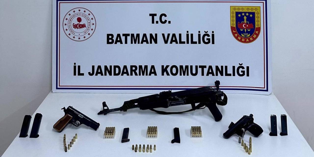 Batman’da Uzun Namlulu Kaçak Silah İle Yakalanan Şahıs Tutuklandı