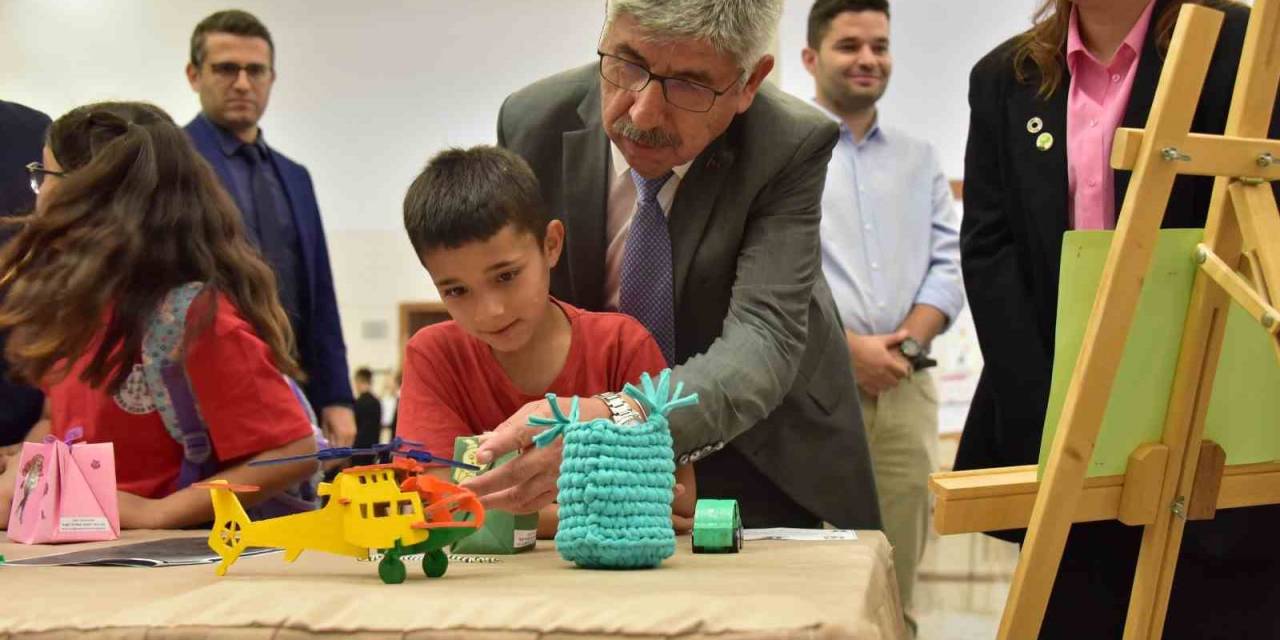 Mskü’de Sosyal Sorumluluk Projesi: ’sürdürülebilirliğe Merhaba De’ Sergisi Açıldı