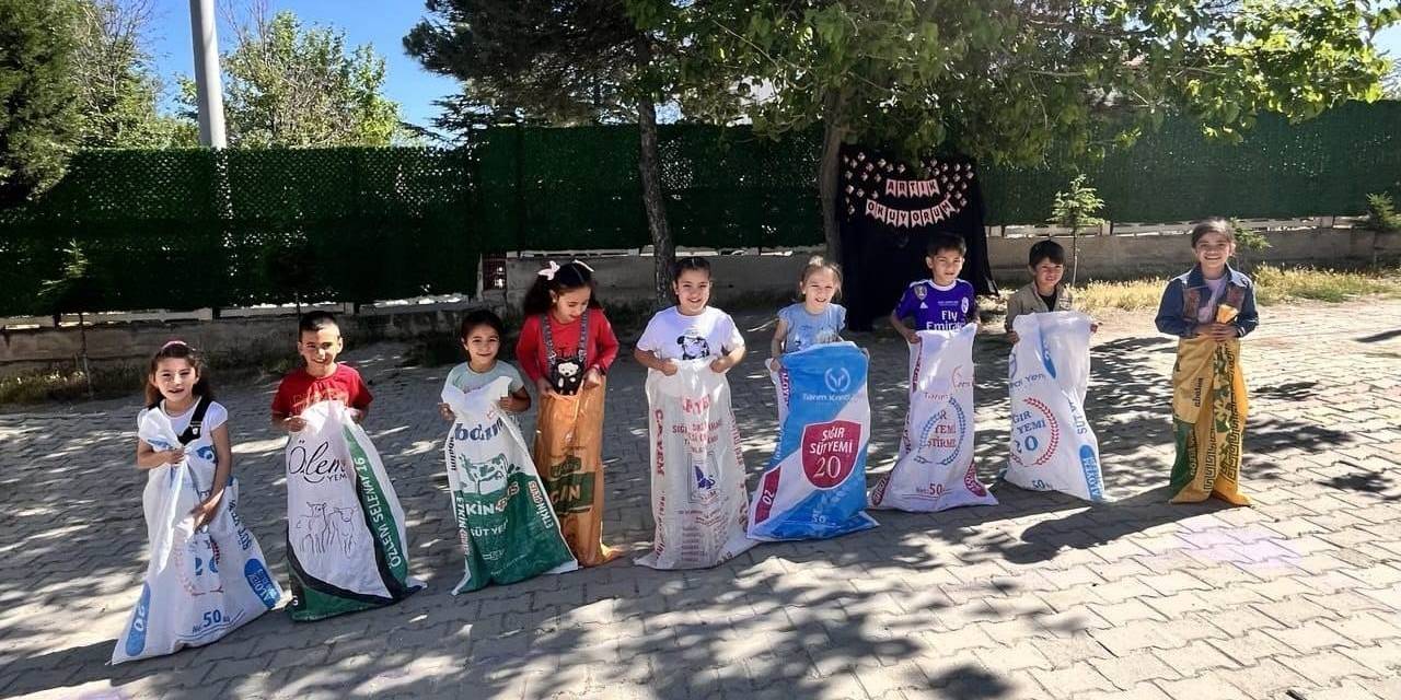 Hisarcık Kutluhallar İlk-ortaokulunda Geleneksel Çocuk Oyunları Şenliği