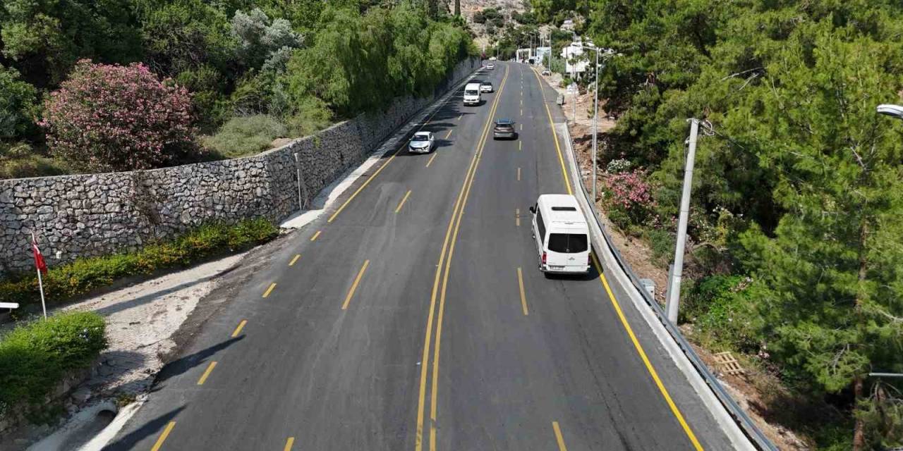 Ölüdeniz’de 3. Etap Yol Çalışmaları Tamamlandı