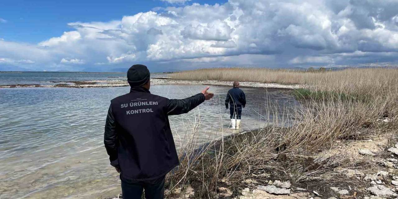 Beyşehir Gölünde Denetimler Sürüyor
