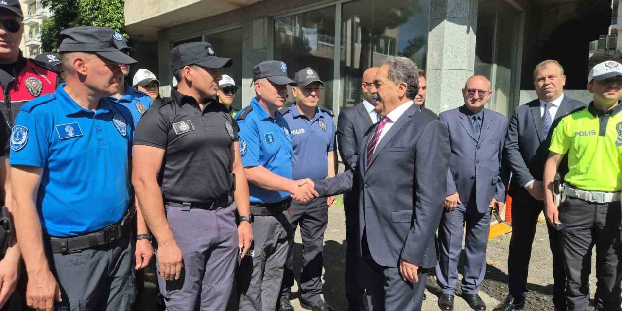 Tekirdağ’da Kurban Bayramı İçin Bayramlaşma Töreni Düzenlendi