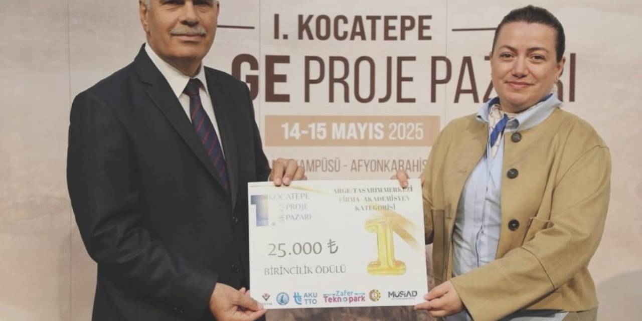 Bşeü’e 1. Kocatepe Ar-ge Proje Pazarı’nda Birincilik Ödülü