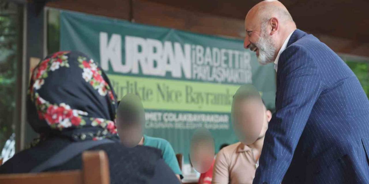 Başkan Çolakbayrakdar, Kurban Bayramı Öncesi Yetimleri Sevindirdi