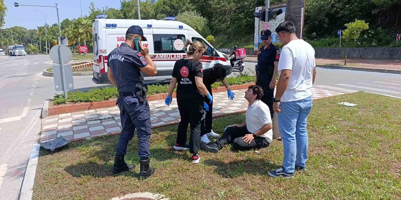 Kazaya İlk Müdahaleyi Jandarma Ekibi Yaptı