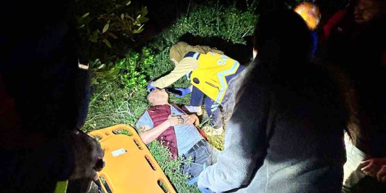 Ormanlık Alanda Kaybolan Genç Yarı Baygın Halde Bulundu