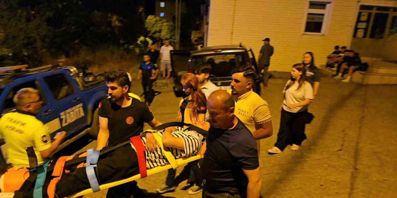 Zonguldak’ta Kontrolden Çıkan Motosiklet Devrildi: 1 Yaralı