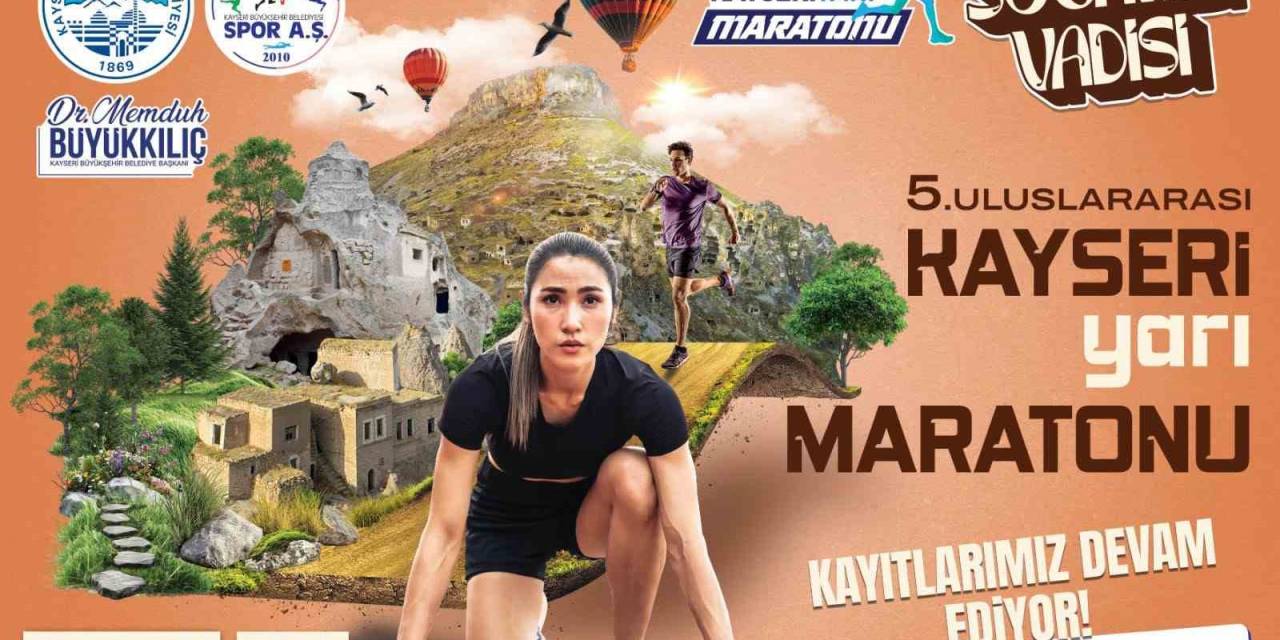 Soğanlı Vadisi Temalı 5’inci Uluslararası Kayseri Yarı Maratonu’nda Parkurlar Belli Oldu