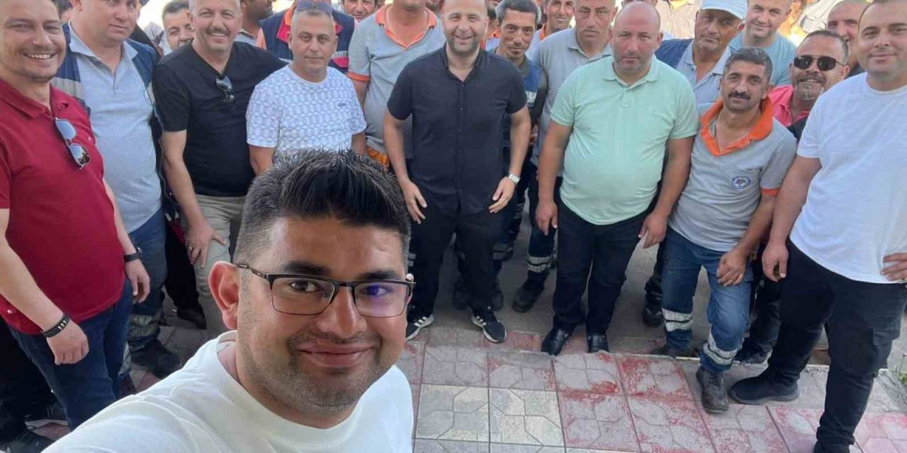 Temizlik İşleri Müdürlüğü’nde Bayramlaştılar