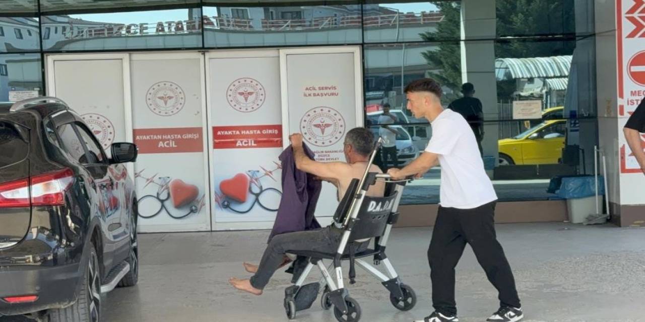 116 Acemi Kasap Hastanelik Oldu