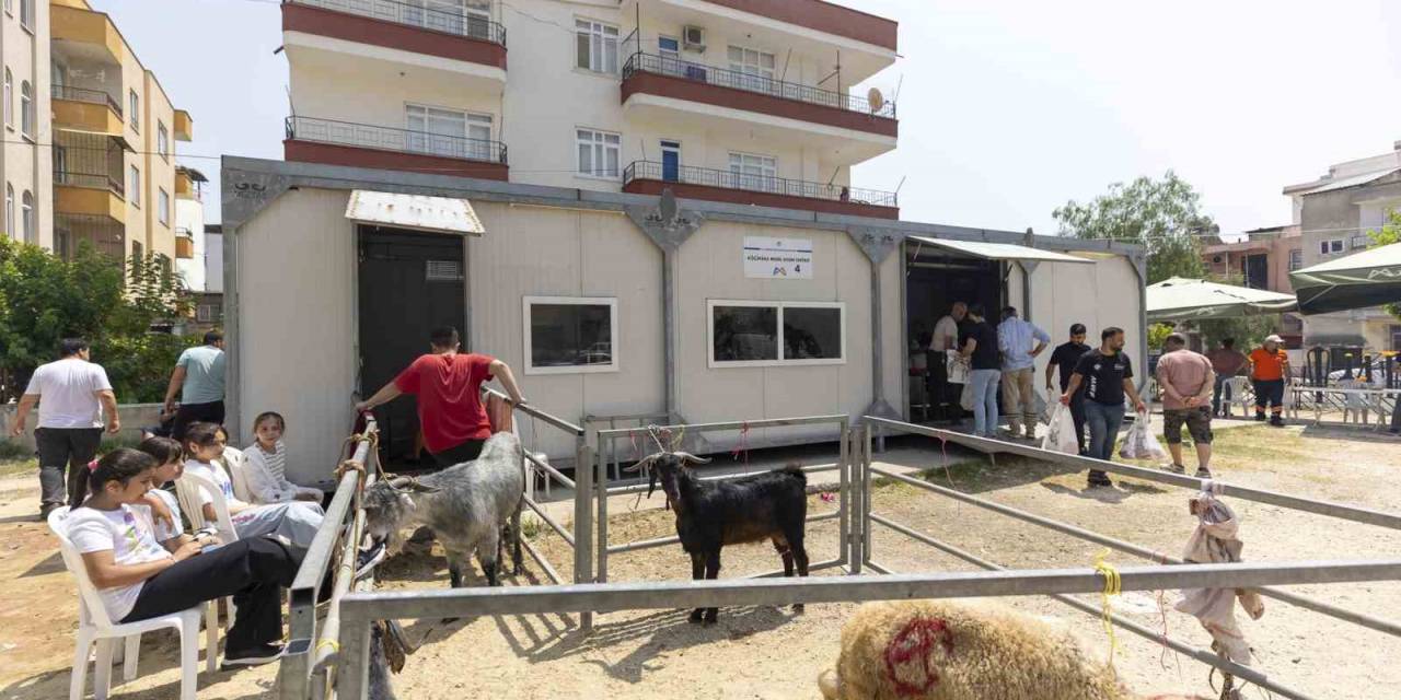 Mersin’de Kurban Kesimi Hem Hijyenik Hem Ücretsiz