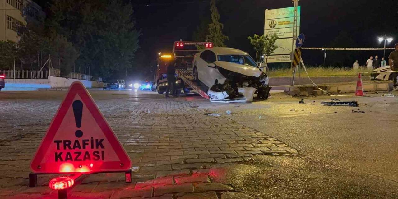 Amasya’da Otomobiller Çarpıştı: 1 Ölü