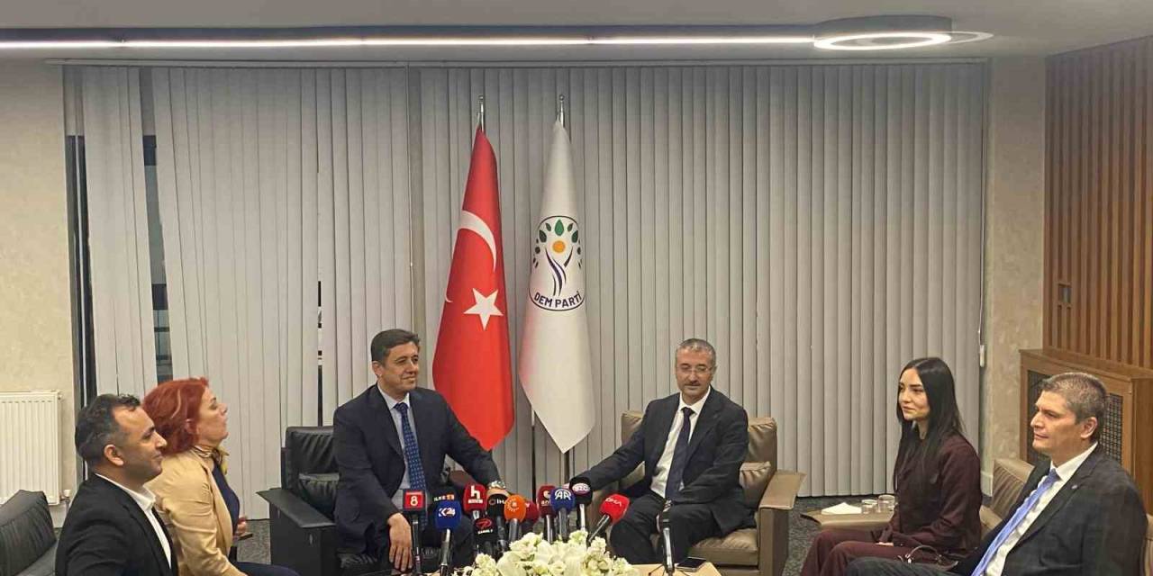 6 Partiden Dem Parti’ye Bayram Ziyareti