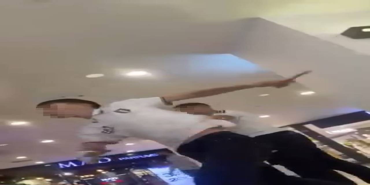 Avm’de Dehşet Anları: "Çıkartırsam Gırtlağına Sallarım"