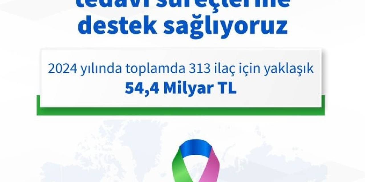 Nadir Hastalıkların Tedavisine 54,4 Milyar Lira Ödendi