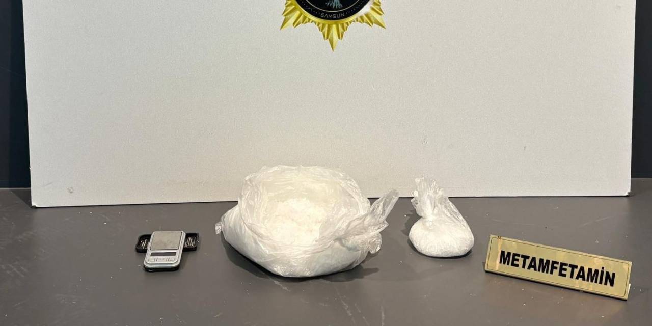 Samsun’da 600 Gram Metamfetamin Ele Geçirildi: 1 Gözaltı