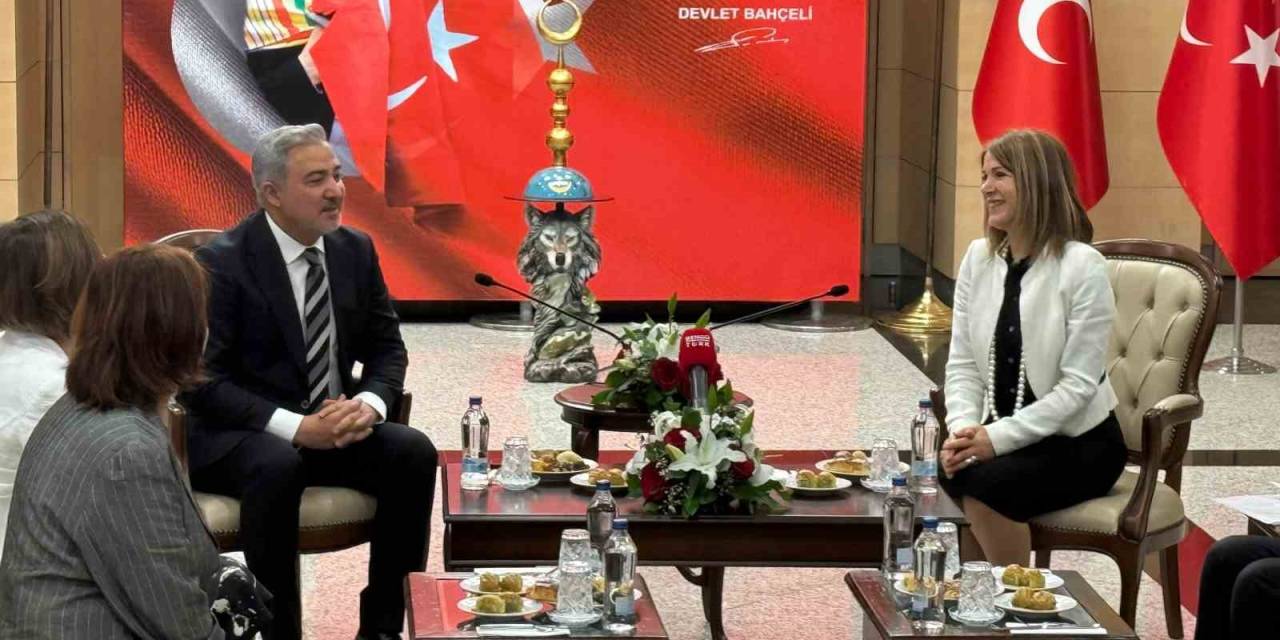 Mhp Ve Dem Parti İkinci Kez Bayramlaştı