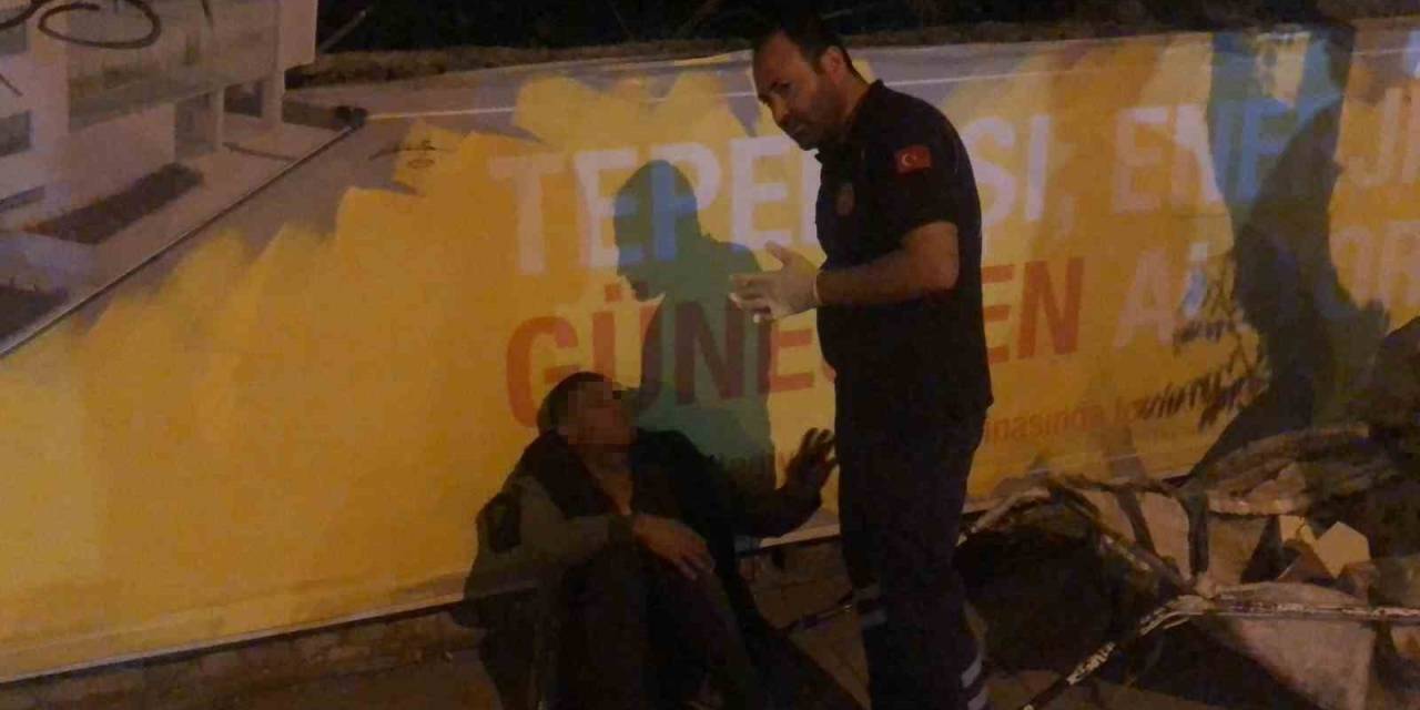 Dilencinin Yeni Numarası Sağlık Ekipleri Gelince Ortaya Çıktı