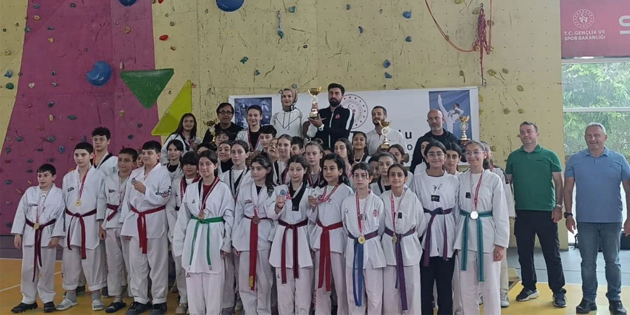 Rize'de Tekvando Şöleni: Geleceğin Yıldızları Osman Tatoğlu Anısına Ter Döktü