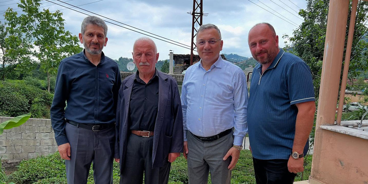 Kalkandere Belediye Başkanı Yılmaz'dan Şehit Ailesine Bayram Ziyareti