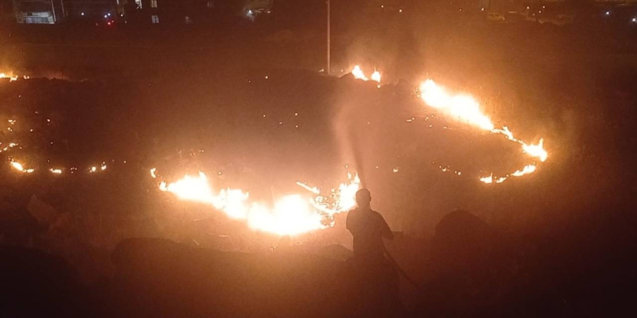 Şanlıurfa’da Gece Yarısı Yangın Paniği