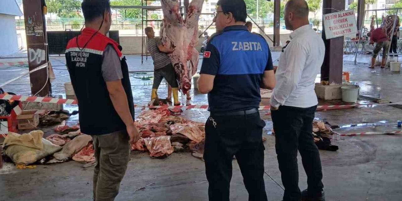 Nazilli İlçe Tarım Ve Orman Müdürlüğü Ekiplerinden Bayramda Yoğun Mesai