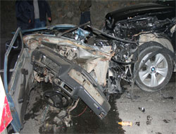 Samsun'da trafik kazası 1 ölü, 4 yaralı