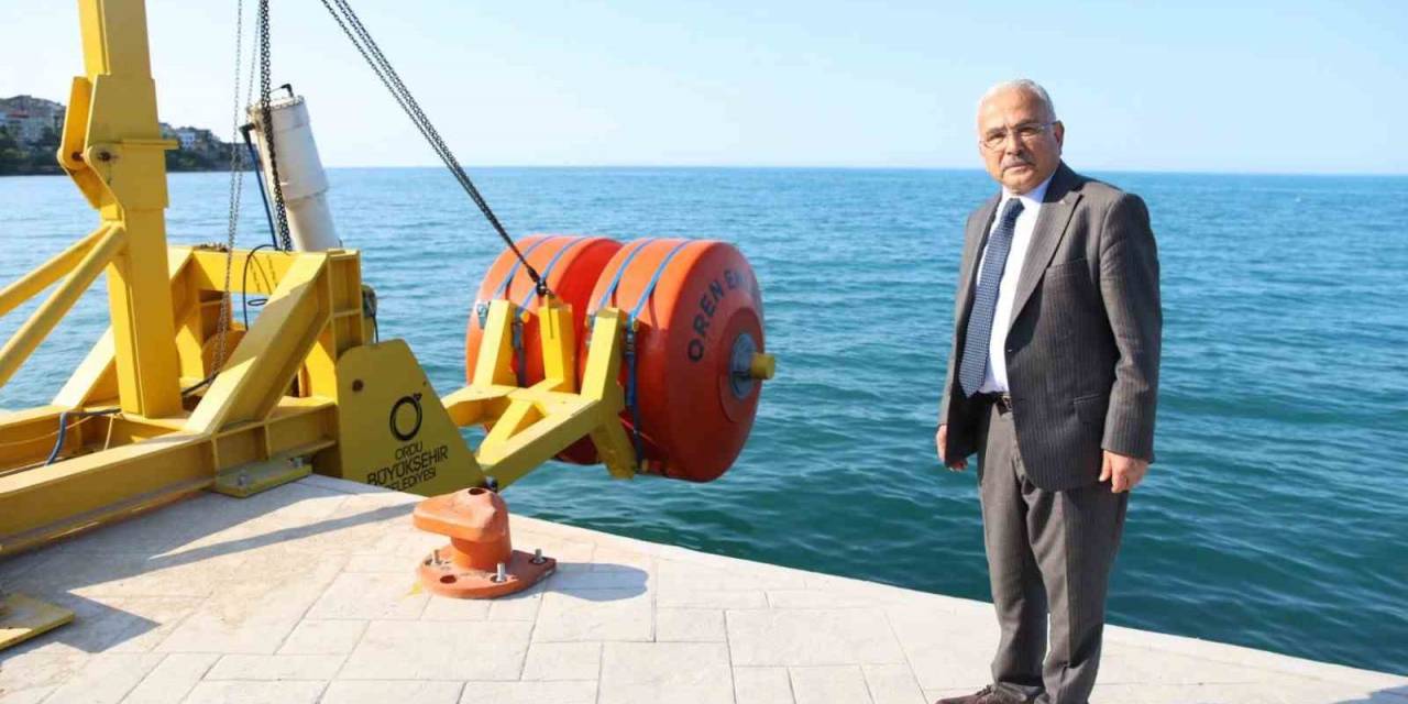 Ordu’da Dalgalardan Enerji Üretiliyor
