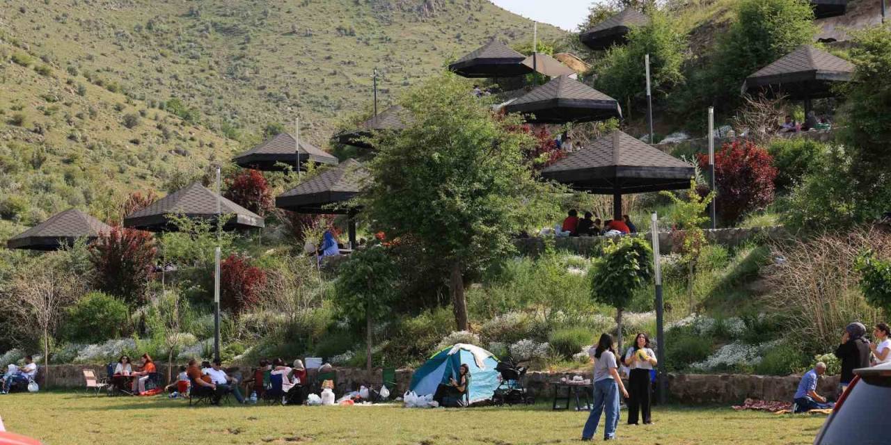 Zincidere Mesire Alanı Bayramın Gözde Mekanı Oldu