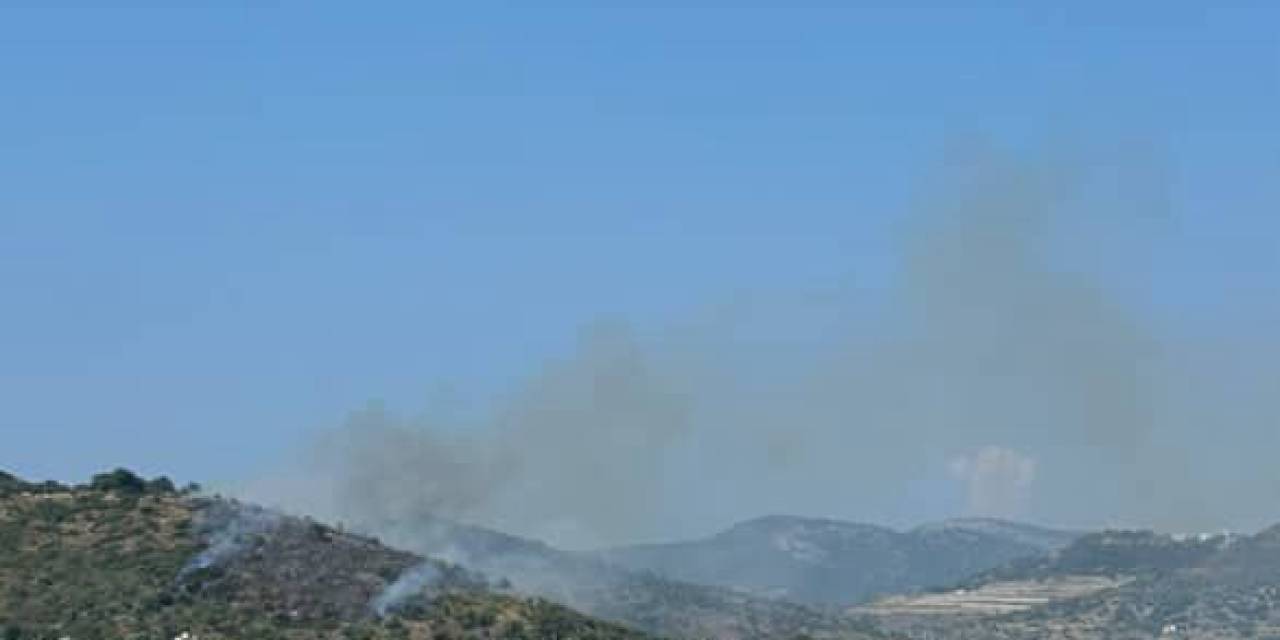 Bodrum’da Makilik Alanda Yangın Çıktı