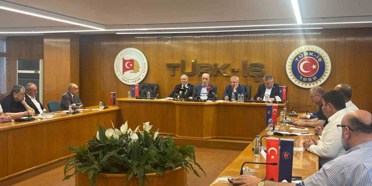 Türk-iş Genel Başkanı Atalay’dan Tühis’in Teklifine İlişkin Açıklama