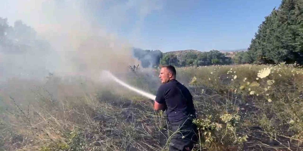 Bodrum’da Otluk Alandaki Yangın Kontrol Altına Alındı