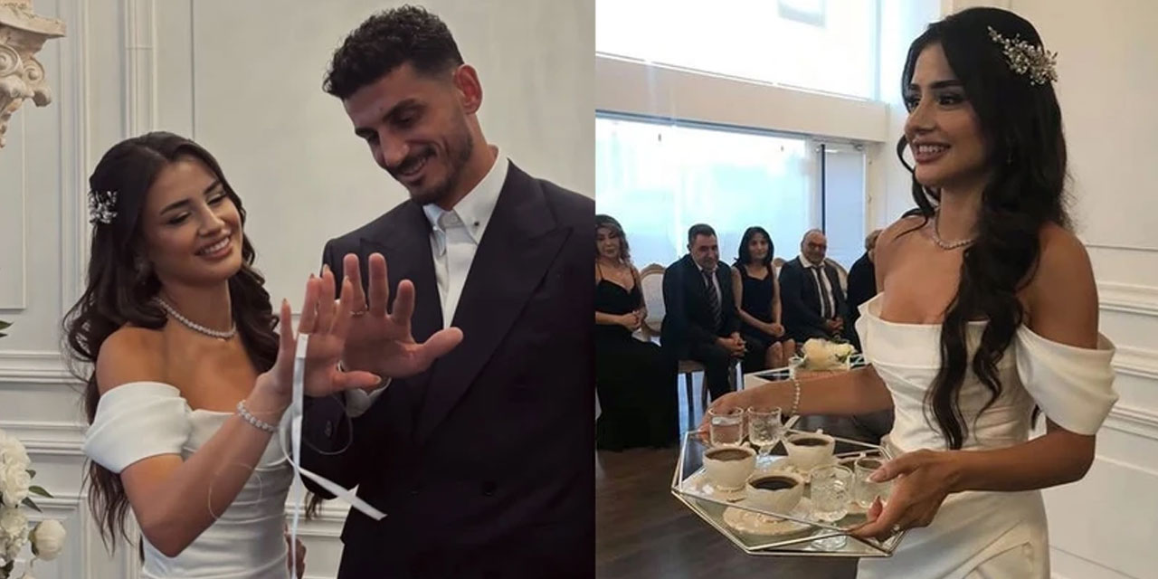 Çaykur Rizesporlu Samet Akaydın, Ünlü Oyuncu Hazal Çağlar ile Nişanlandı