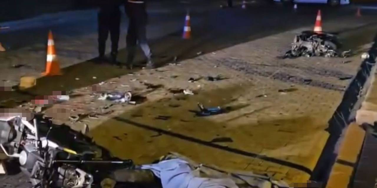 Alanya’da Motosikletler Çarpıştı: 2 Ölü