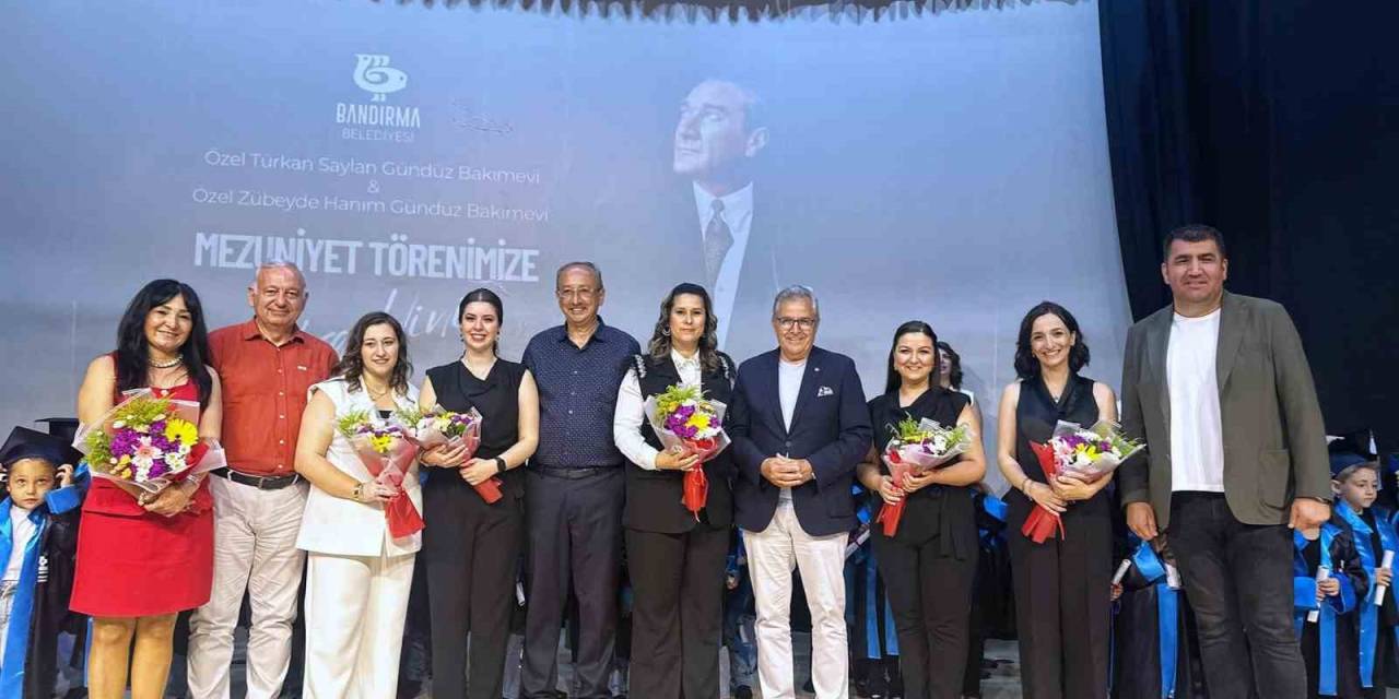 Bandırma Belediyesi Kreşlerinde Mezuniyet Heyecanı Yaşandı