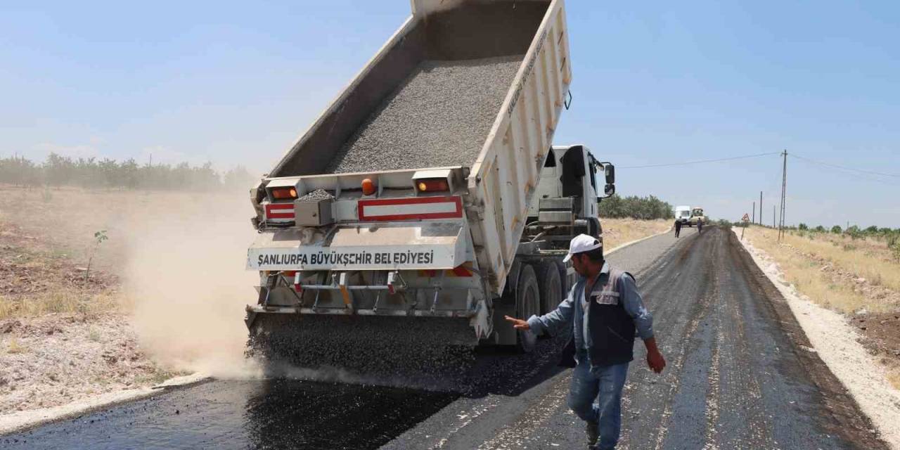 Hilvan Kırsalında Karayolları Standartlarında Yol