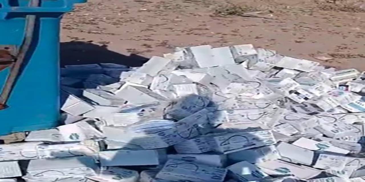 Kahramanmaraş’ta Çok Miktarda Maske Çöpe Atıldı
