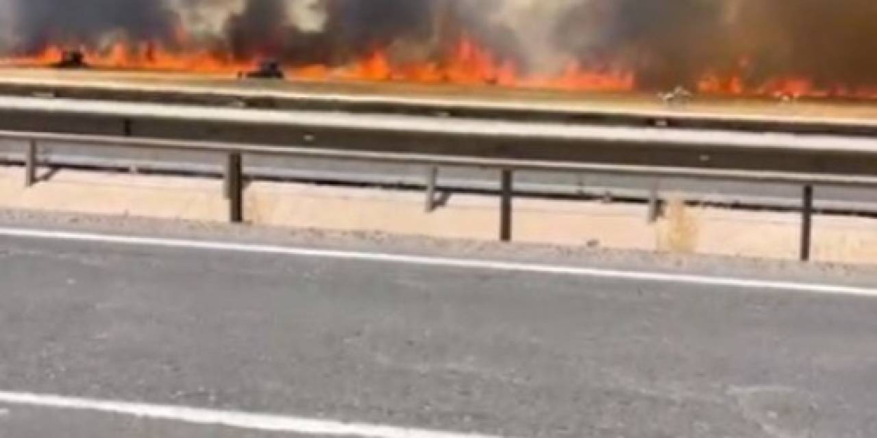 Şanlıurfa’da 100 Dönümlük Buğday Tarlası Küle Döndü