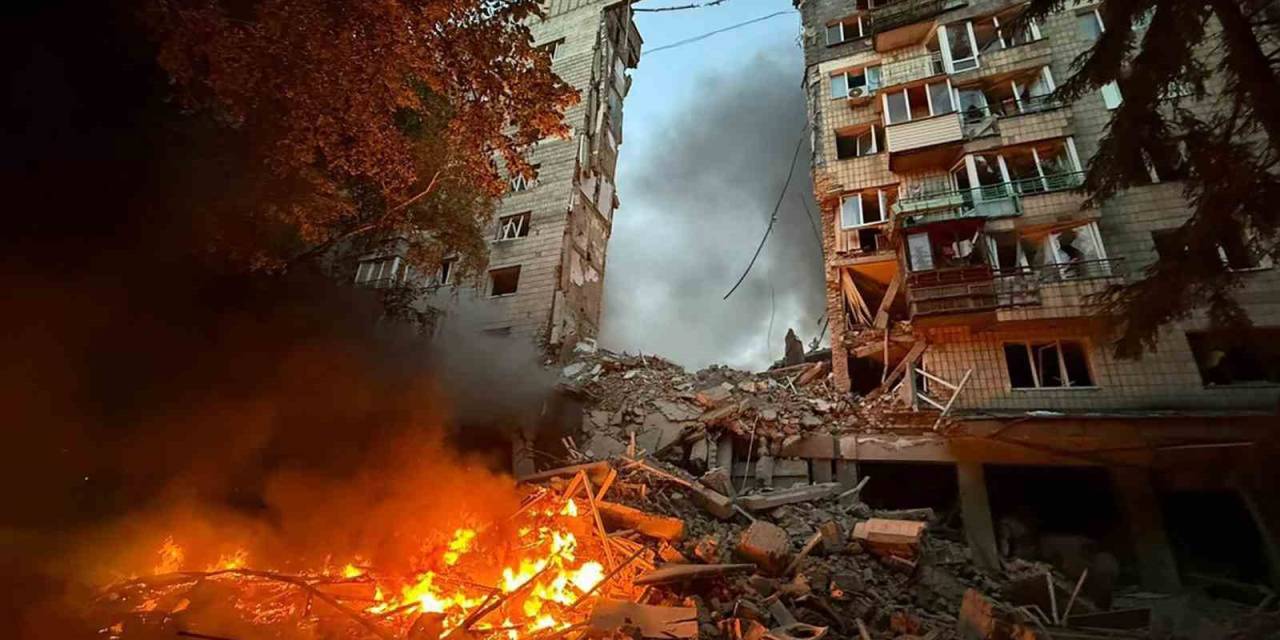 Rus Ordusundan Ukrayna’nın Başkenti Kiev’e Saldırı: 14 Ölü, 60 Yaralı