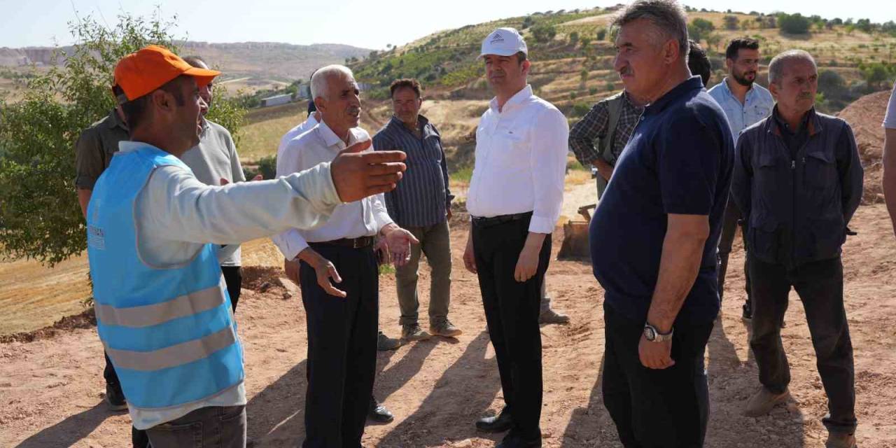 Başkan Tutdere, Çalışmaları Yerinde İnceledi