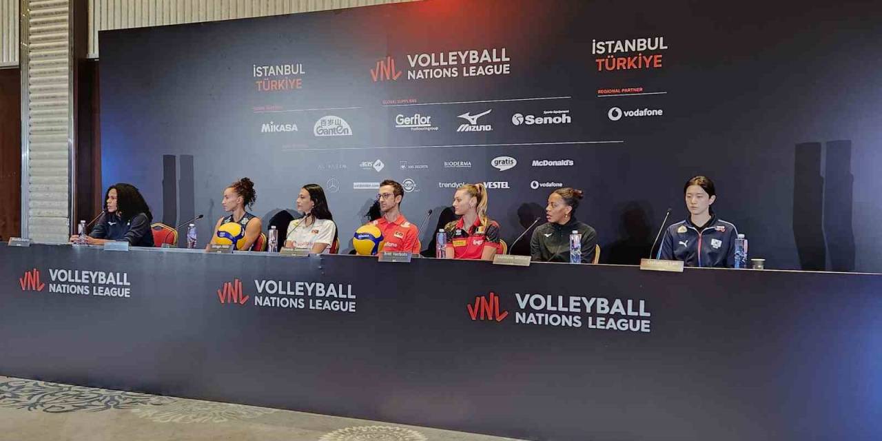 Fıvb Kadınlar Milletler Ligi’nin İstanbul Etabının Basın Toplantısı Yapıldı