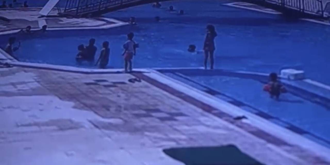 Havuza Düşen 3 Yaşındaki Çocuk Cankurtaranın Müdahalesiyle Kurtuldu