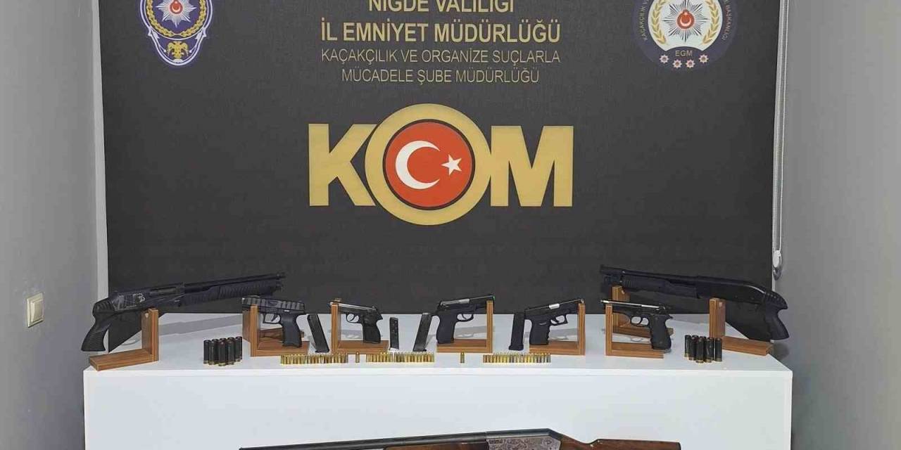 Niğde’de Ruhsatsız Silah Operasyonu: 16 Şüpheli Gözaltında