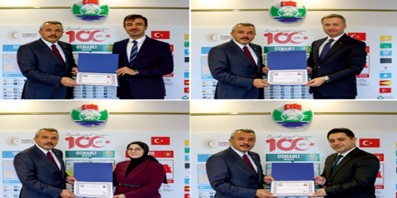 Rize Mülki İdare Amirleri Yeni Görev Yerlerine Uğurlandı
