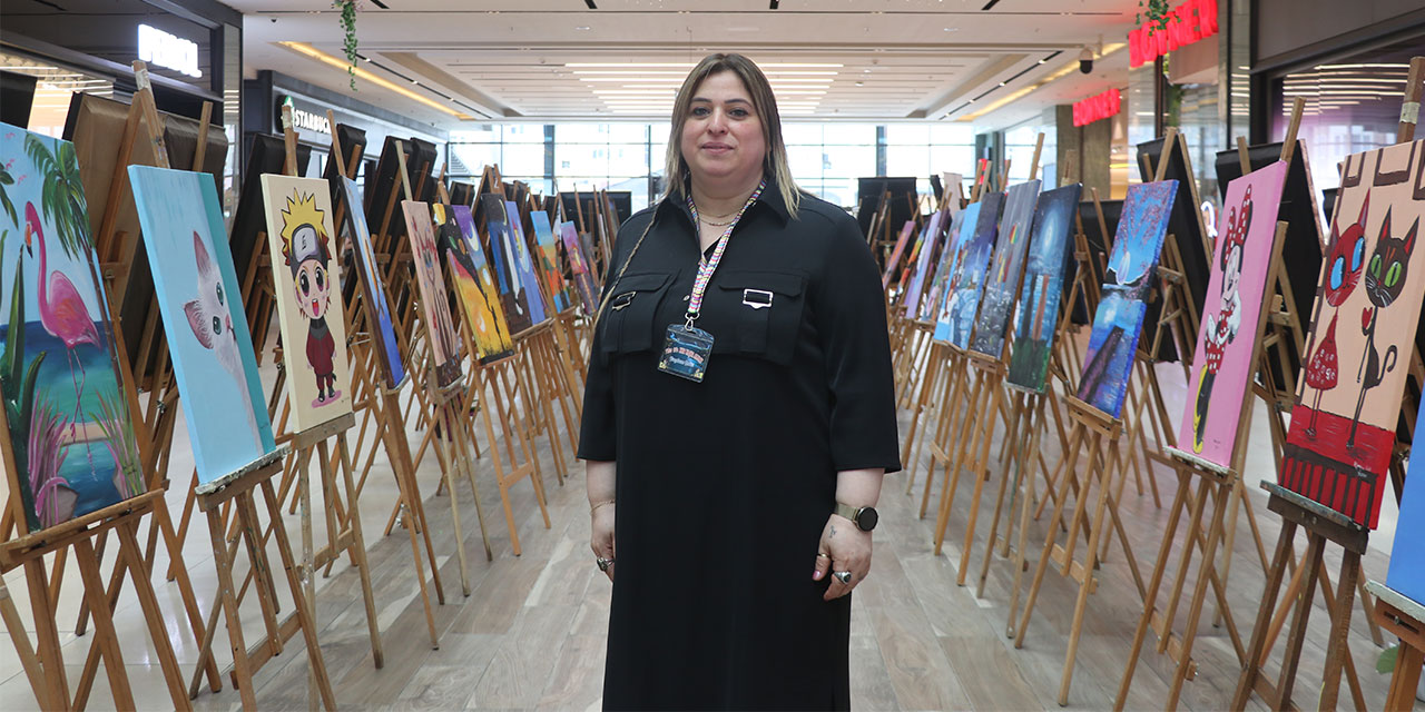 Rize'de "7'den 70'e Her Yaşta Sanat" resim sergisi açıldı